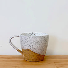 Load image into Gallery viewer, Oatmeal white speckled cups.