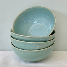 Load image into Gallery viewer, 004. Robin egg blue soup/cereal bowls
