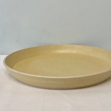 Load image into Gallery viewer, 001. Butter Yellow platter. One only
