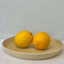 Load image into Gallery viewer, 001. Butter Yellow platter. One only
