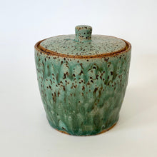 Load image into Gallery viewer, Lidded container: Birds-egg green.     0030
