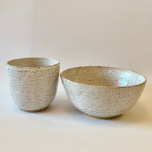 Load image into Gallery viewer, Bowl: Oatmeal white  0026

