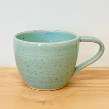 Load image into Gallery viewer, Robin-egg blue speckled cups
