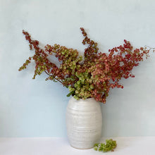 Load image into Gallery viewer, 09. White ribbed VASE - 15.5cm tall
