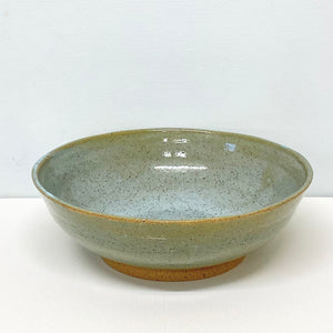 Blue-green wide bowl.