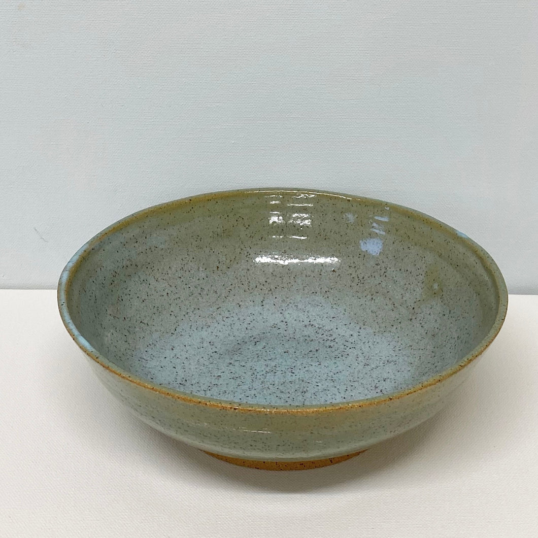 Blue-green wide bowl.
